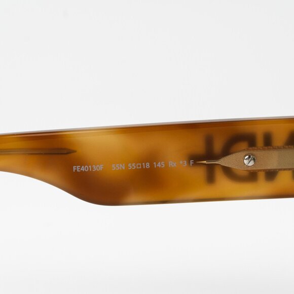 Fendi FENDIGRAPHY Men Sunglasses Square Havana Green FE40130F 55N BRAND NEW - Picture 9 of 10